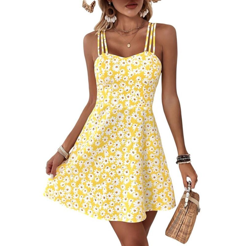 Camila Blanco Womens  Mini Dress